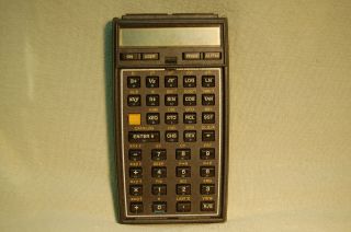 Vintage Hewlett Packard HP41C Scientific Calculator w/ Case - For Parts/Repair 2