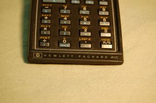 Vintage Hewlett Packard HP41C Scientific Calculator w/ Case - For Parts/Repair 3