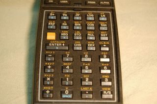 Vintage Hewlett Packard HP41C Scientific Calculator w/ Case - For Parts/Repair 4