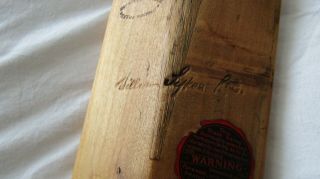 Vintage Cricket Bat Don Bradman Signed 