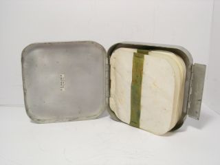 Vintage Wheatley Cast Fly Fishing Box - Retailed For Malloch Of Perth