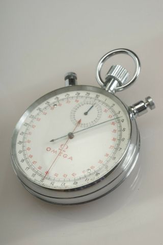 Vintage Omega Jumbo Split Second Rattrapante Chronograph Stopwatch