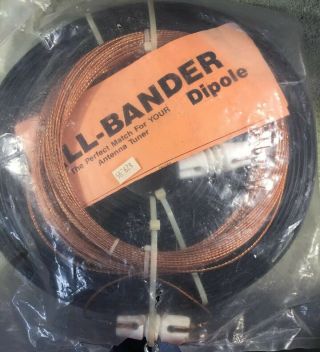 The All Band 135 Foot Dipole Antenna - Ladder Line Fed - Vintage ; -)