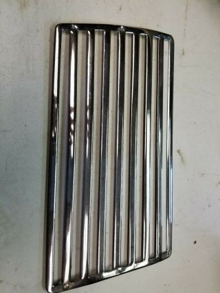 Fender Grilles For 1939 Chevy Grille Chevrolet 39 Rare Accessory Chrome Bomb Rod