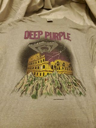 Vintage Deep Purple 1985 World Tour Concert Shirt
