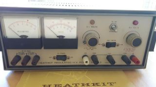 Heathkit Regulated High Voltage Power Supply model IP - 17 Vintage 2
