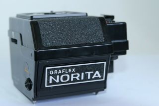 RARE GRAFLEX NORITA 66 6X6 TTL METERING PRISM FINDER FOR PARTS/REPAIR 4