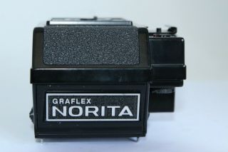 RARE GRAFLEX NORITA 66 6X6 TTL METERING PRISM FINDER FOR PARTS/REPAIR 5