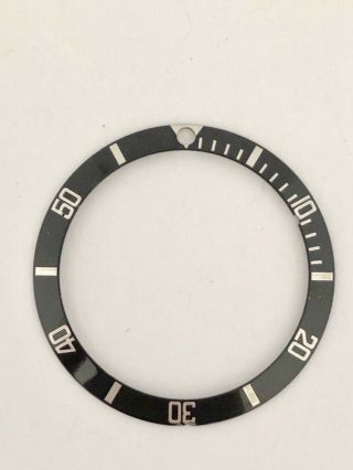 Rolex Vintage Watch Submariner Bezel Insert 16800 16610 Black