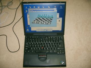 IBM Thinkpad T23 Laptop with OS/2 WARP 4 and DOS Dual Boot,  Very Rare 4