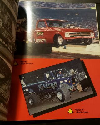 Rare TNT Monster Truck Official Souvenir 1990 Program COLOR POSTER INSIDE Grave 7