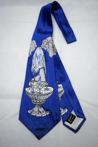 Salvador Dali Tie,  Symphonic Fountain,  Haband Of Paterson