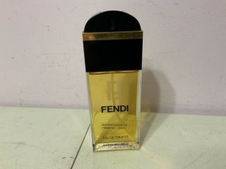 Fendi Eau De Toilette 3.  4fl Oz Tester Perfume Rare Vintage Old Formula 99