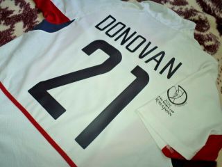 Jersey US Landon Donovan nike USA 2002 WC02 L shirt soccer USMNT vintage 2