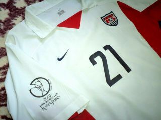 Jersey US Landon Donovan nike USA 2002 WC02 L shirt soccer USMNT vintage 7