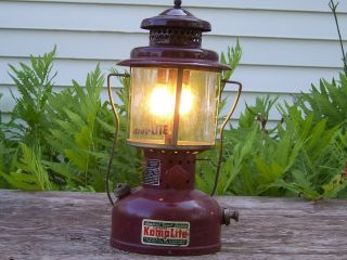Vintage Lantern,  Agm Kamplite,  Model Rl3,  1950 