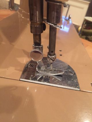 Vintage Singer 301A Sewing Machine W Bobbin Case Simanco 45750 & Instructions 7