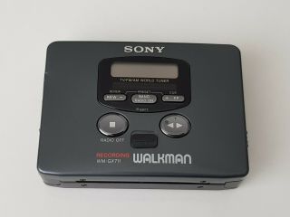 VINTAGE SONY WALKMAN PERSONAL RADIO CASSETTE PLAYER / RECORDER WM - GX711 4
