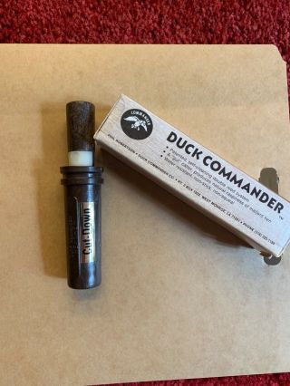 Vintage Duck Commander Cutdown Reacher Duck Call Echo Rnt