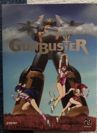 Gunbuster - Rare Us Release 3 - Disk Dvd Complete Set W/ English Subs Anime R1