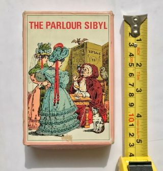 1969 The Parlour Sibyl Tarot Cards Deck By Grimaud France Rare Oop Vintage