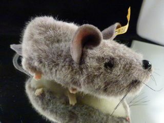Vintage Steiff Little Mouse Mice Stuffed Toy Animal Button 2171/10