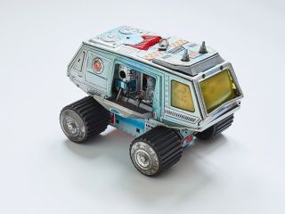 Vintage Rare Space Toy Rover Metal Lunar Crawler Nasa Astronaut Cosmos