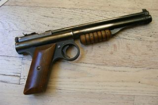 Vintage Benjamin Air Pistol,  Model 132,  With Box and Paperwork 6