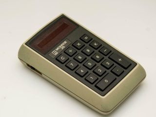 Vintage Led Electronic Calculator RARE 1970s - MONROE 20 Litton - VGC, 3