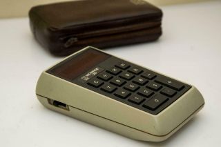 Vintage Led Electronic Calculator RARE 1970s - MONROE 20 Litton - VGC, 6