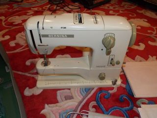 Vintage Bernina Record 730 Sewing Machine w/Case & Accessories 6