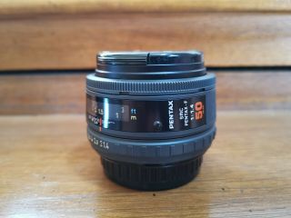 Rare Pentax F 50mm F1.  4 Smc Lens