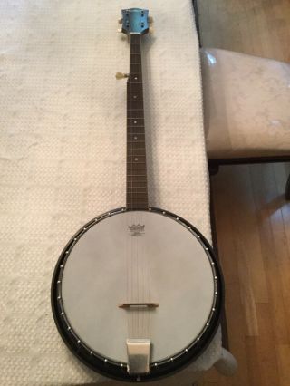 Vintage 5 String Banjo W/ Remo Head
