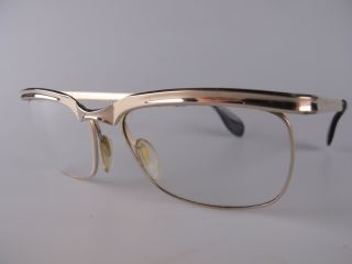 Vintage Metzler 1/10 12k Gold Filled Eyeglasses Size 52 - 16 135 Made In Germany