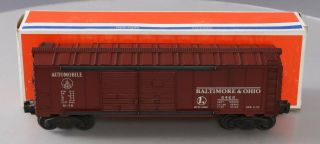 Lionel 6468 Baltimore & Ohio Tuscan Double Door Boxcar - Rare Ex