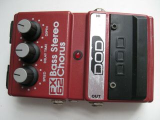 Vintage Dod Fx62 Bass Stereo Chorus Guitar Effect Pedal