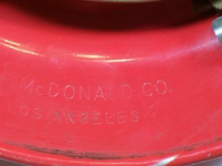 Vintage Homelite,  B.  F.  McDonald Co.  Hard Hat,  Safety Helmut,  Aluminum 4
