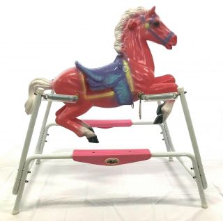 Flexible Flyer Vintage Rocking Horse,  Pink