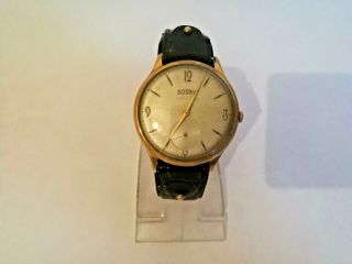 Vintage DOGMA PRIMA bracelet watch Gold Plated Swiss Watch 15 Rubis 2