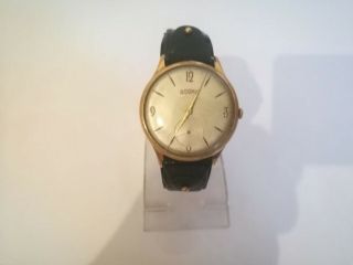 Vintage DOGMA PRIMA bracelet watch Gold Plated Swiss Watch 15 Rubis 8