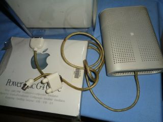 Apple Power Mac G4 Cube Includes vintage G4 Cube/power supply/VGA adapter - M7886 7