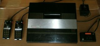 Vintage Atari 5200 4 - Port With 2 Controllers All Cords And 18 Games.  Wow