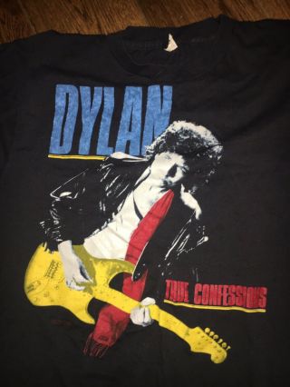 Vintage 1986 Bob Dylan Tom Petty & The Heartbreakers True Confessions L/xl 2