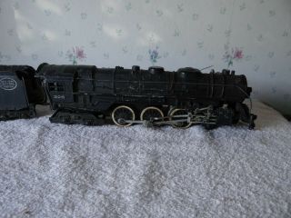Vintage American Flyer Engine 326 and Coal Car as Found 2