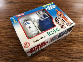 Vintage Star Wars TAKARA Rocket Firing R2 - D2 1978 w/Original Box Complete 2