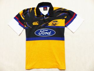 VINTAGE RUGBY SHIRT CANTERBURY WELLINGTON HURRICANES 1997 - 99 JERSEY SIZE: LARGE 2
