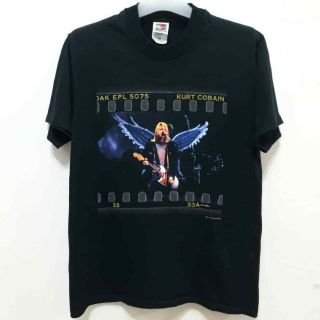 Vtg 1999 Nirvana Kurt Cobain T Shirt Tour Concert Grunge Rock M Sonic Youth Tad