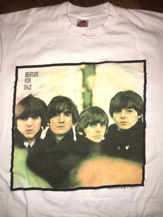Vintage 1993 The Beatles.  T - Shirt.  Large.  Fits A Medium Rare.