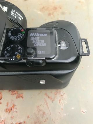 Vintage Nikon FM2,  Nikon F401 slr camera flash 35mm film sigma lens metz 6