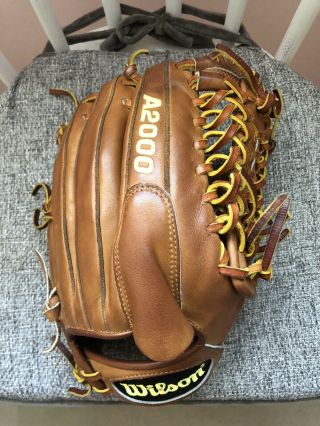 Wilson A2000 Pro Issue Gg47 Gio Gonzalez Glove 12.  25” Pitcher Rare Made In Japan